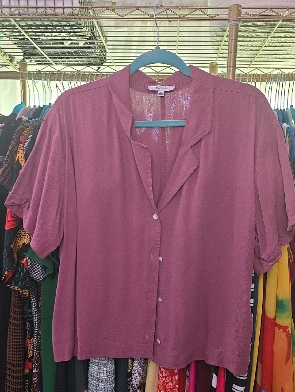 Madewell Button Up Top